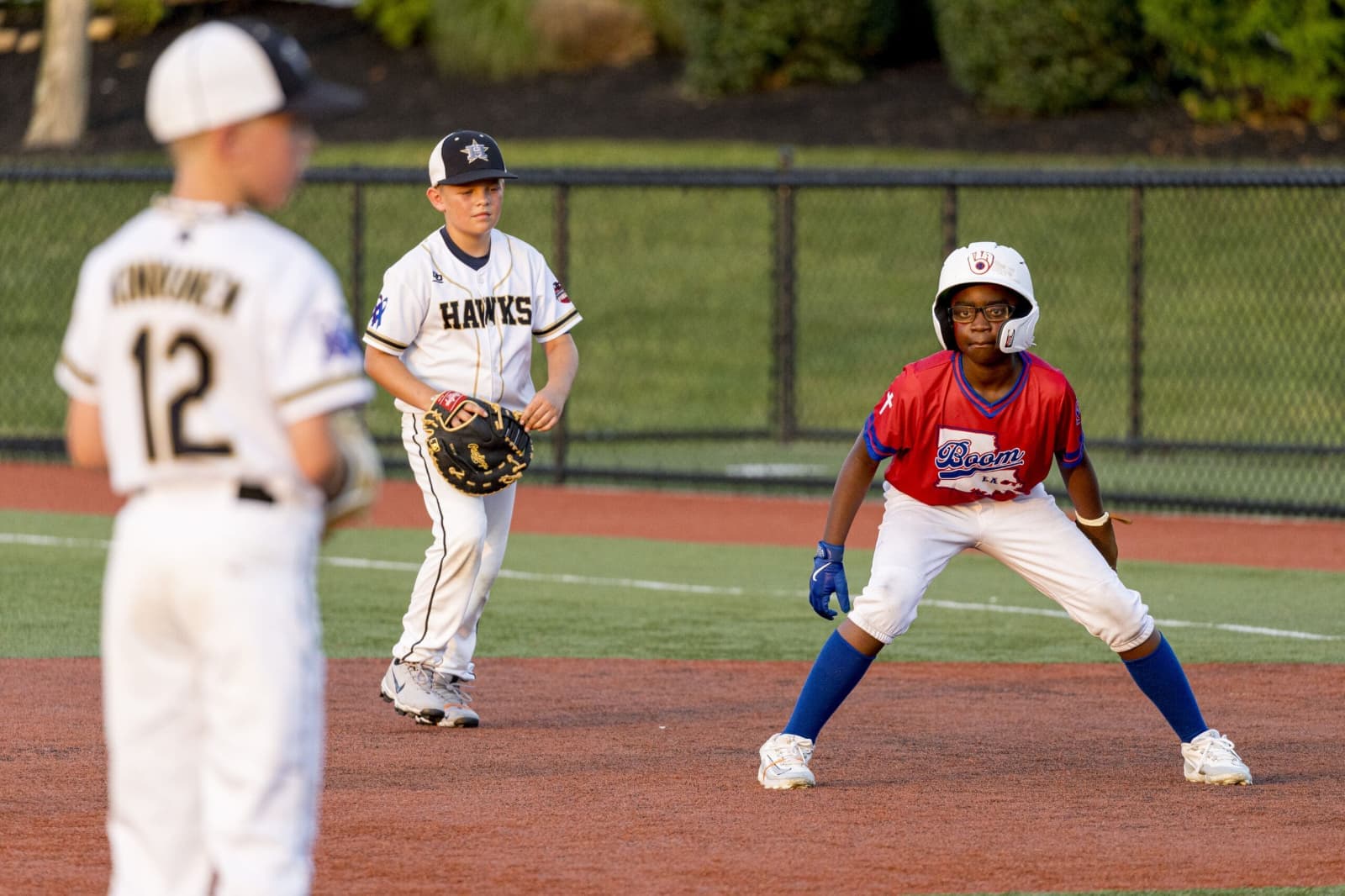 Youth baseball training and competition