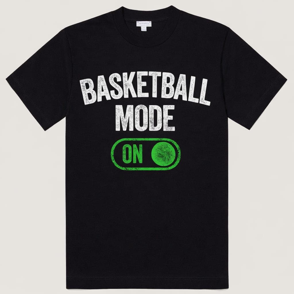 Basketball Mode On Tee