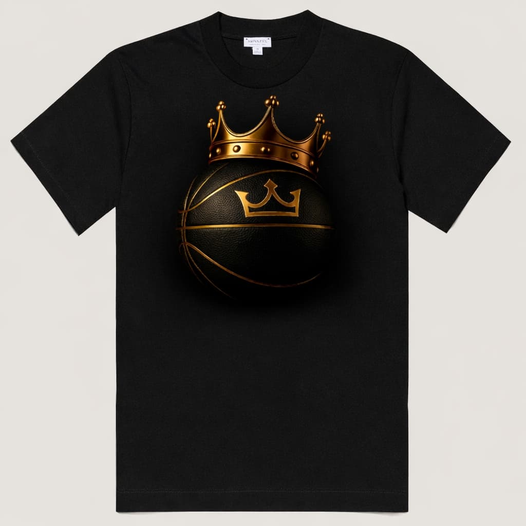 Crown Basketball Tee