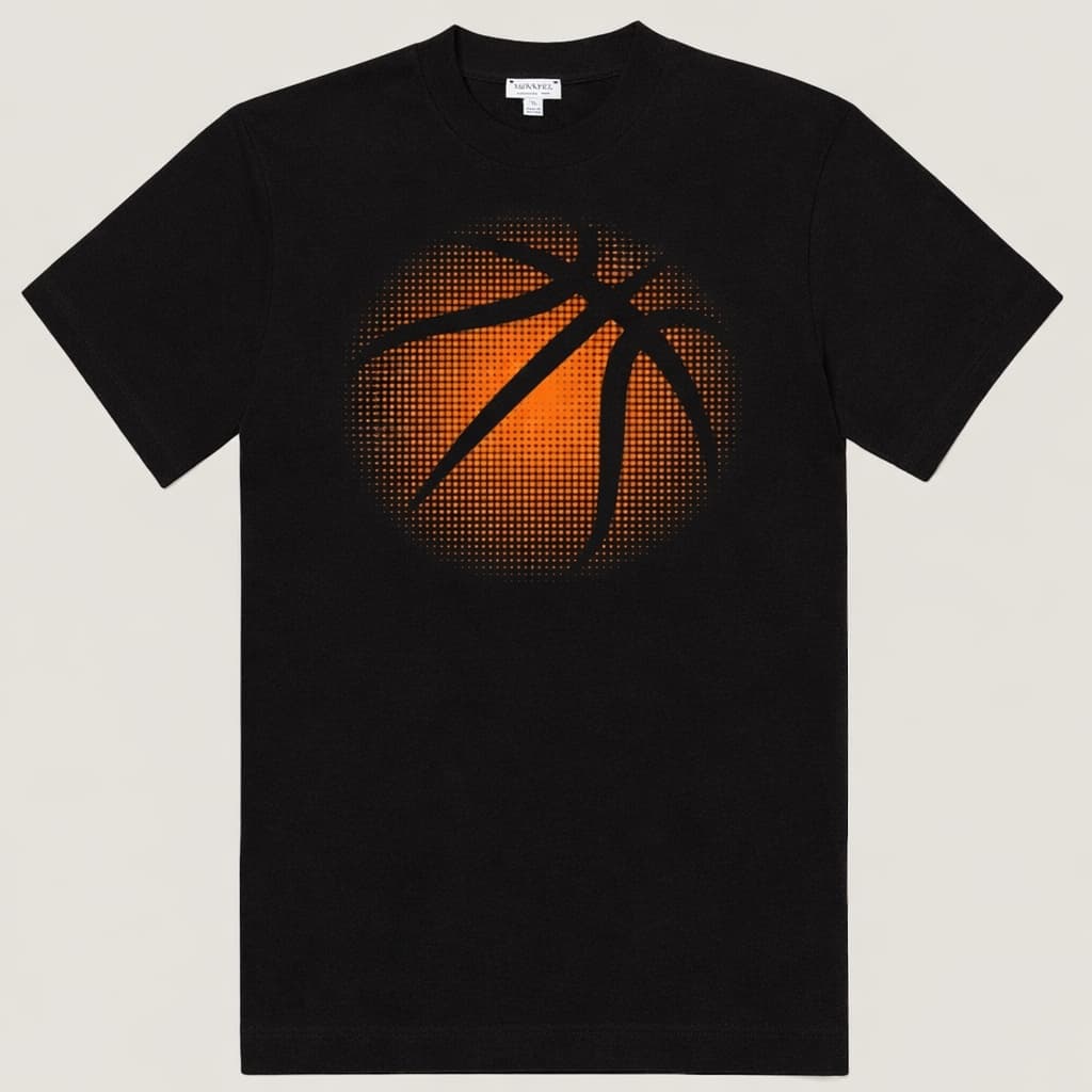 Halftone Basketball Tee